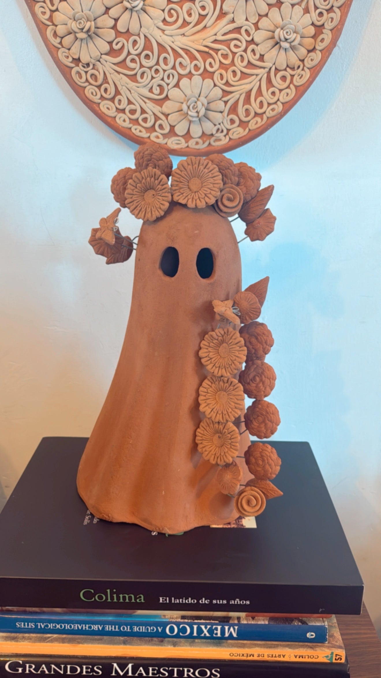 Fantasma de barro florecitas y noche