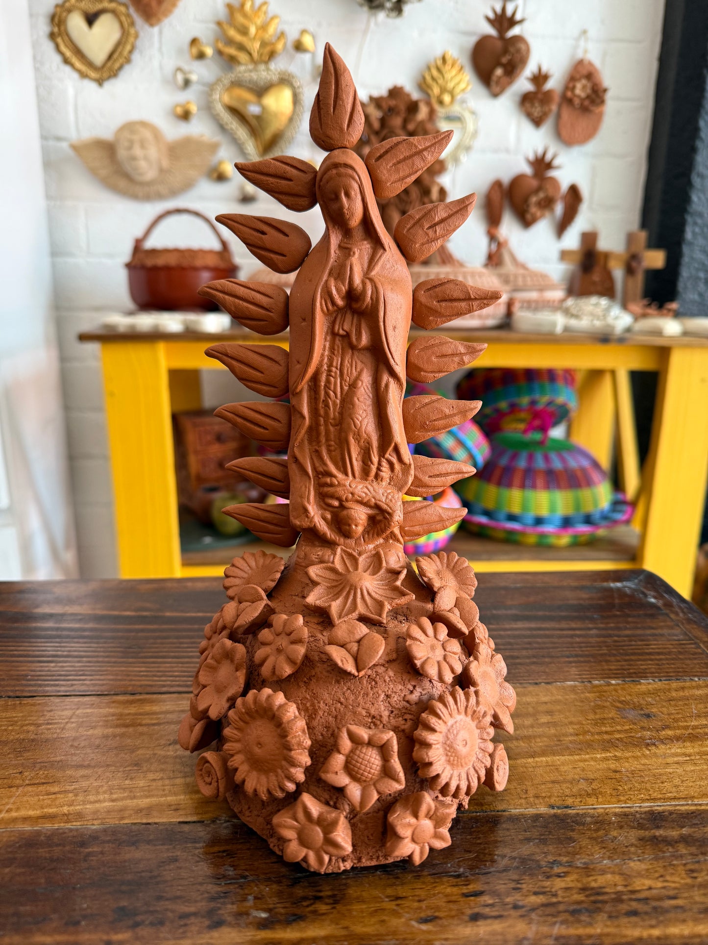 Virgen de Guadalupe 25 cms Capula