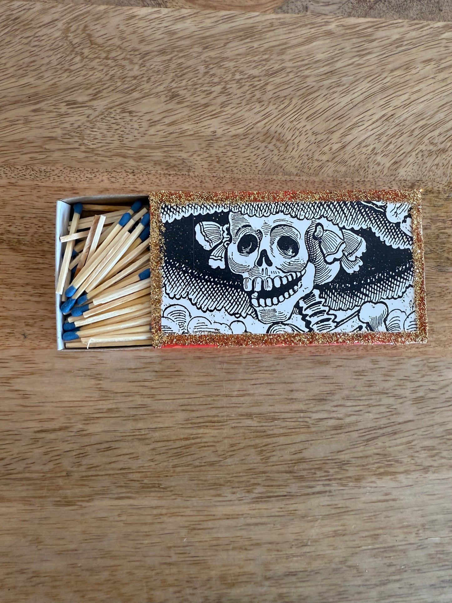 Caja de cerillos La Catrina Frida