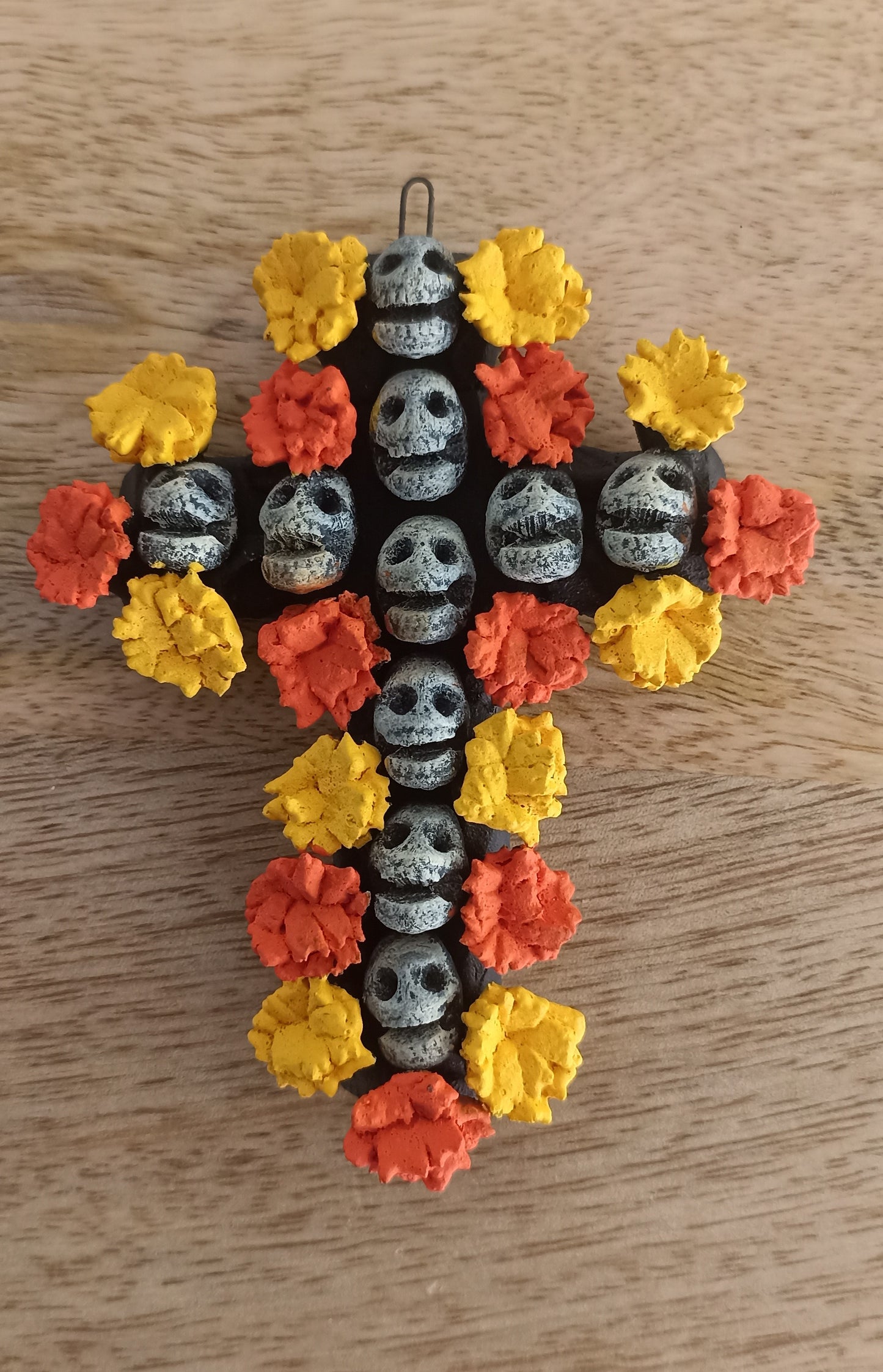Cruz de catrinas colección día de muertos