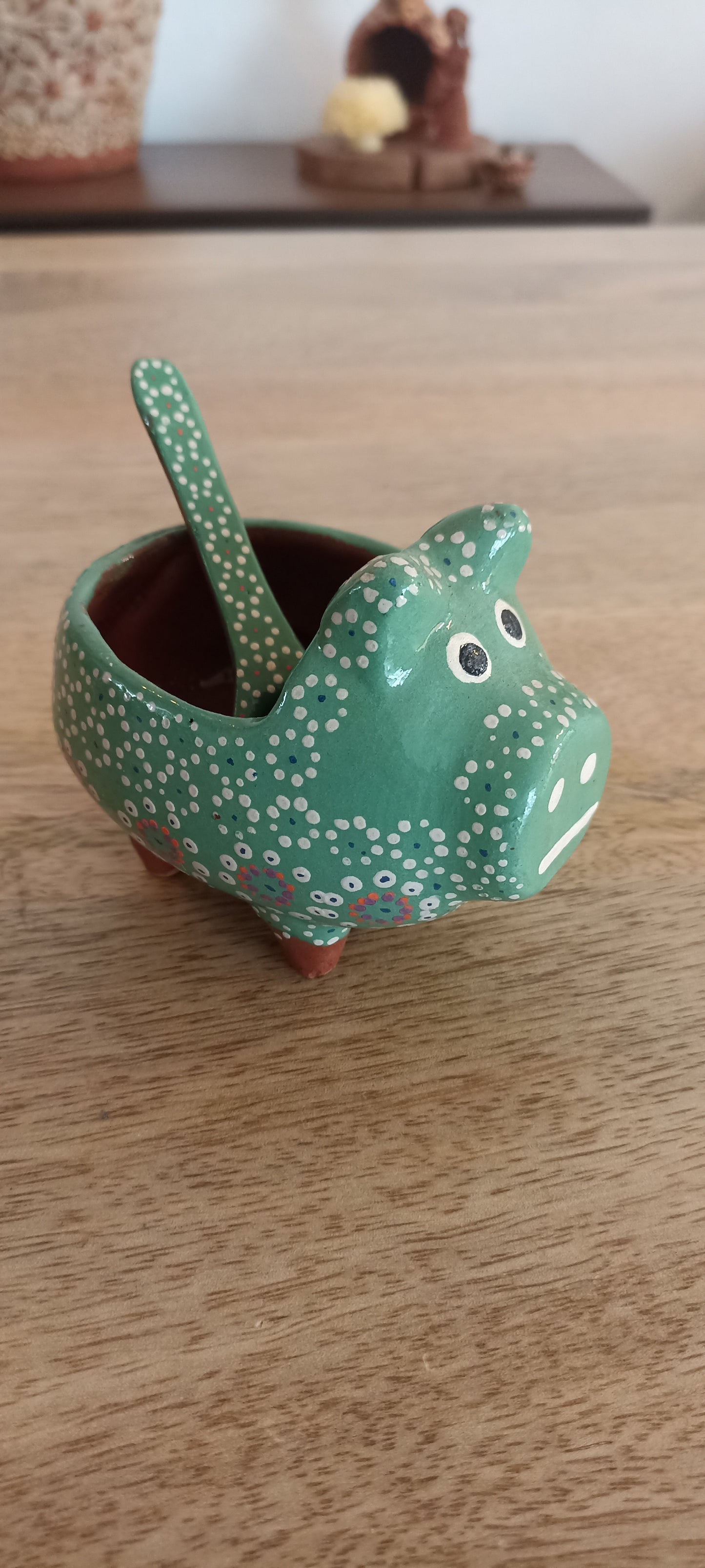 Salsera cerdito mediano 200 ml colors