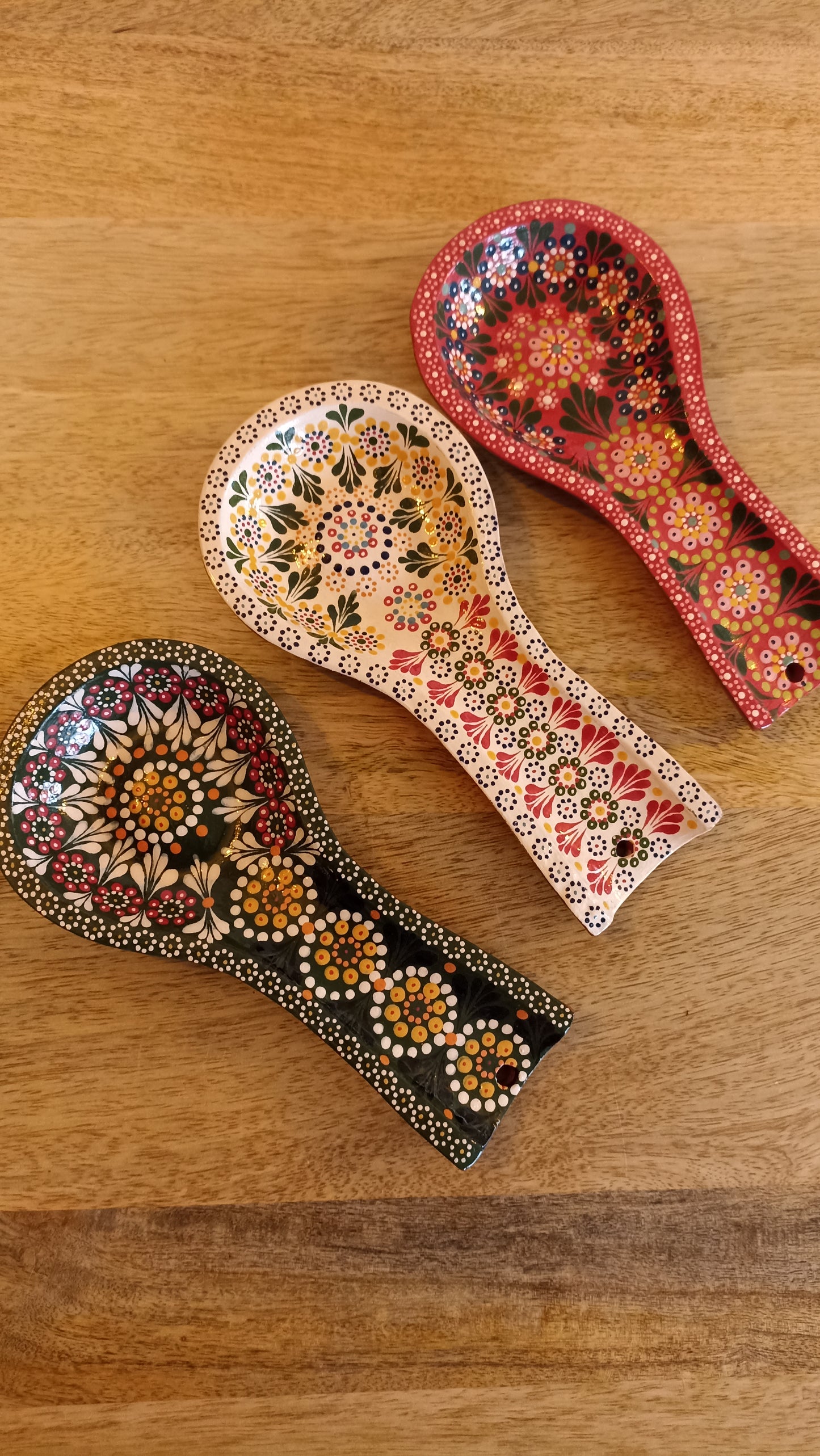 Portacuchara rojo Capula Valentín