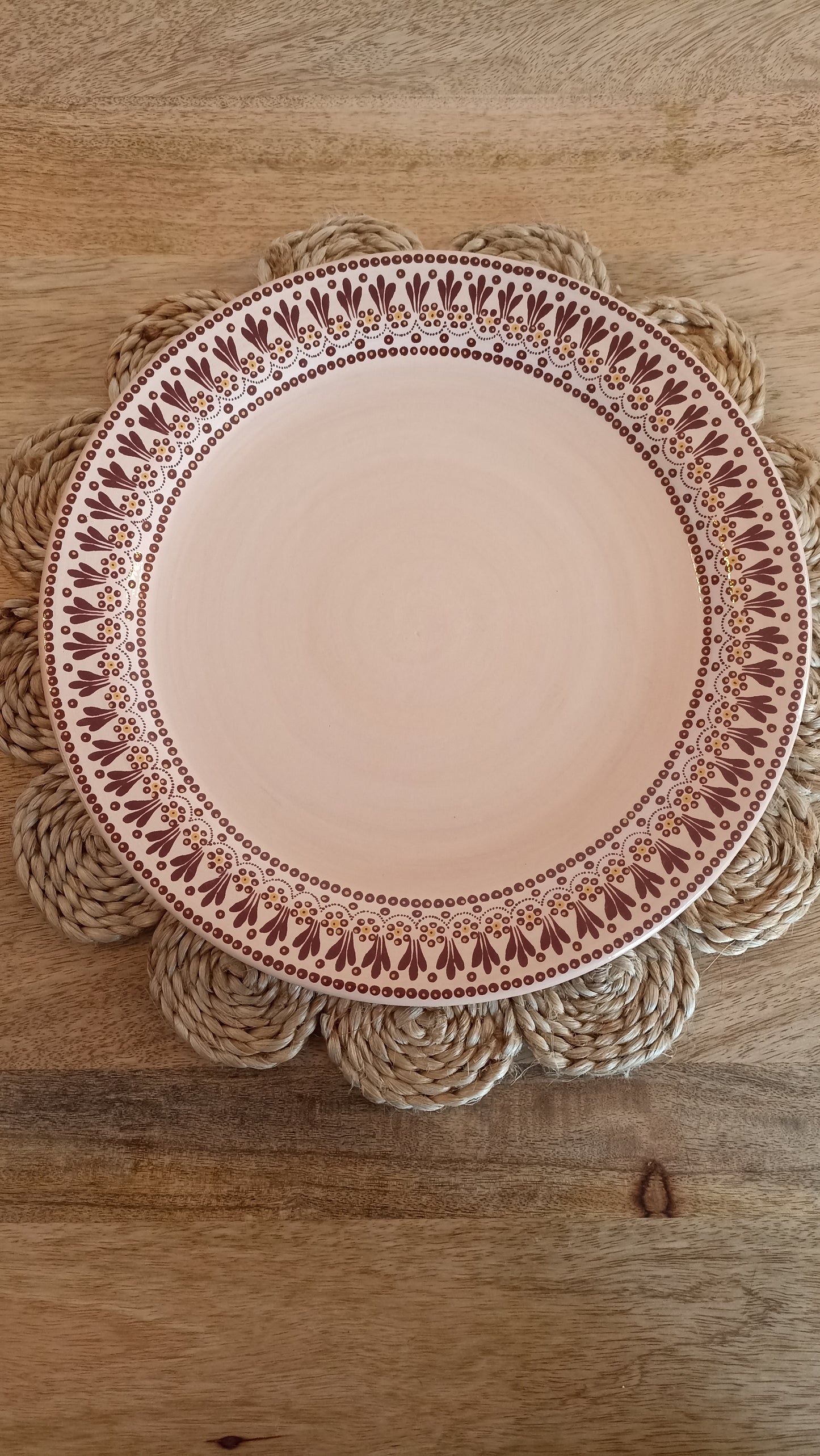 Plato Panero 32 cms Capula Valentín