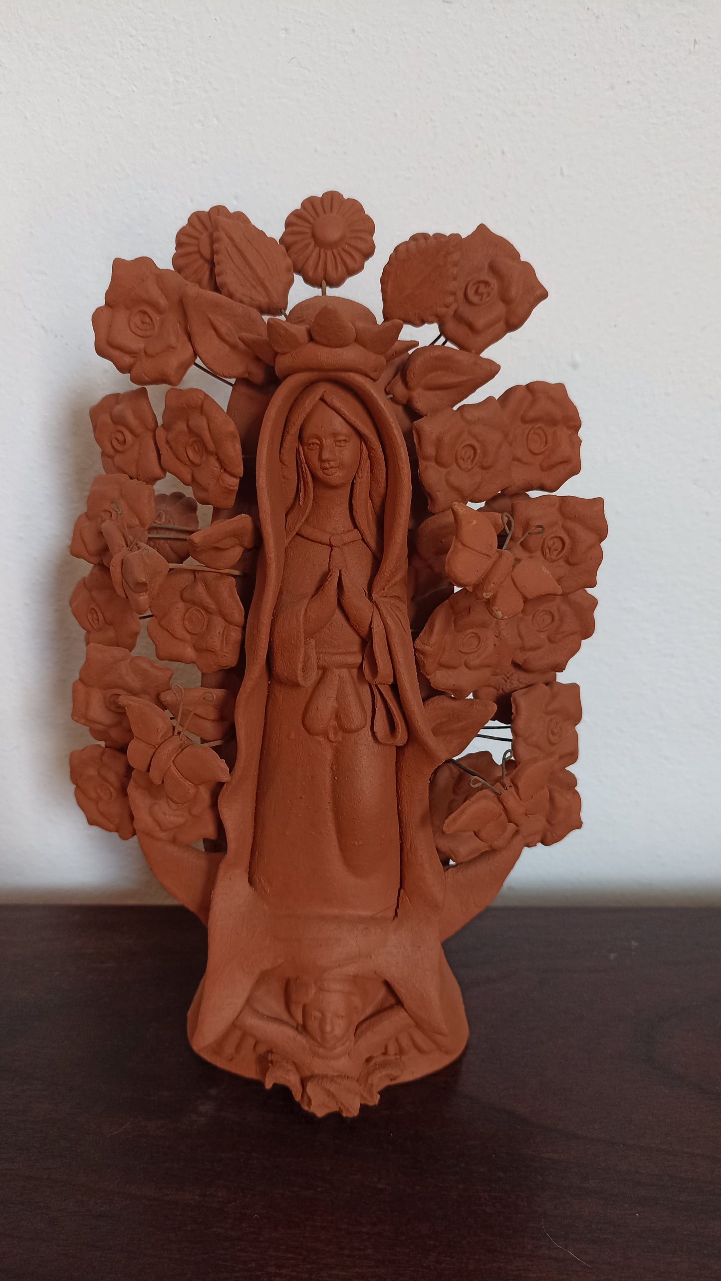 Virgen de Guadalupe Metepec Modelo natural