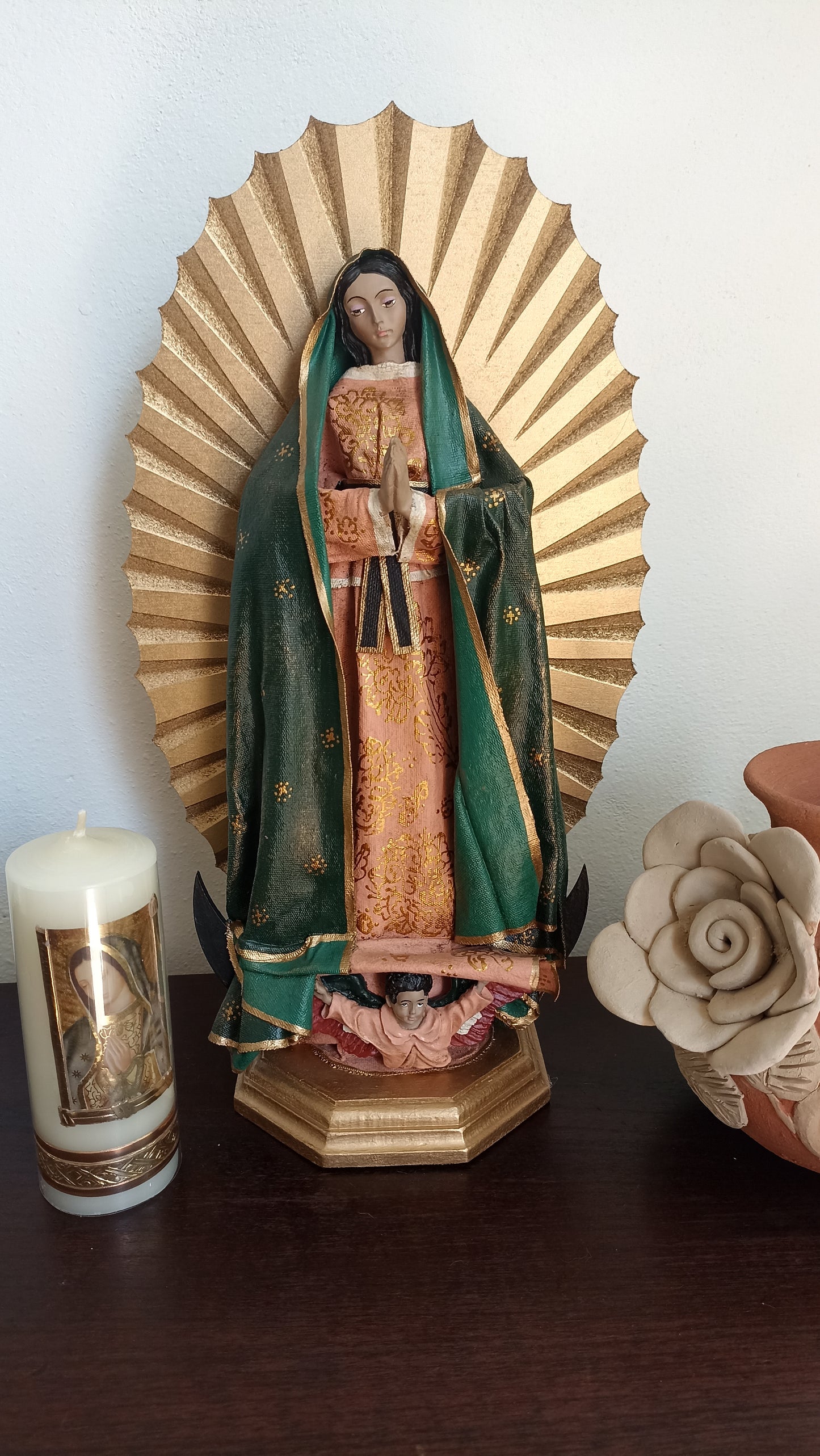 Virgen de Guadalupe arte religioso