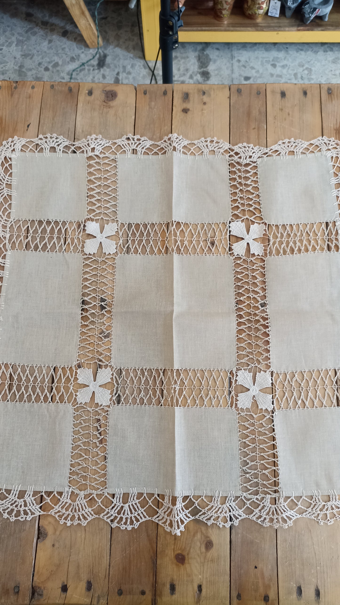 Servilleta modelo 3 deshilado