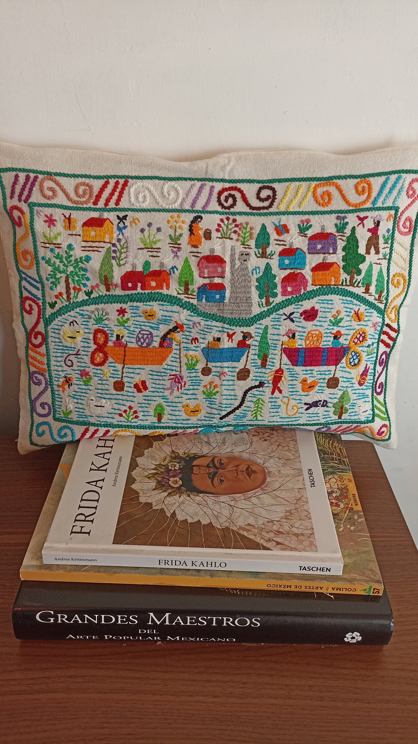 Funda de cojín Tzintzunzan modelo 3