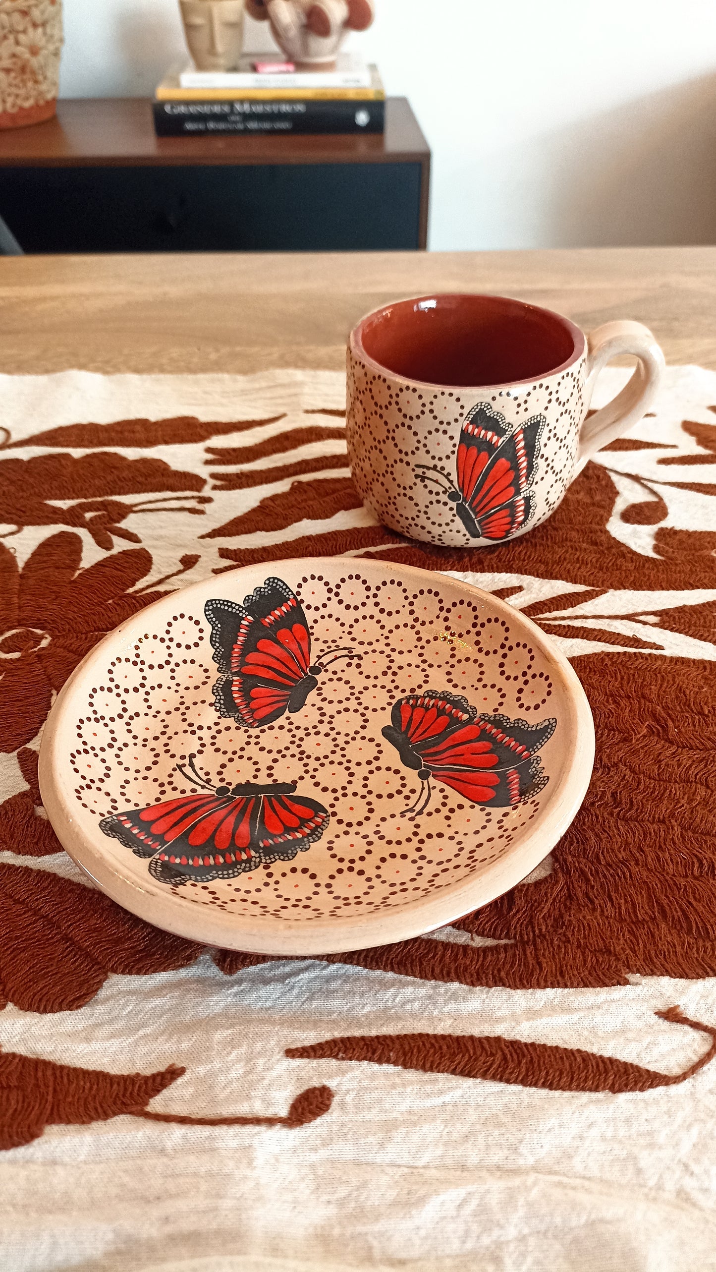 Juego blanco mariposa monarca