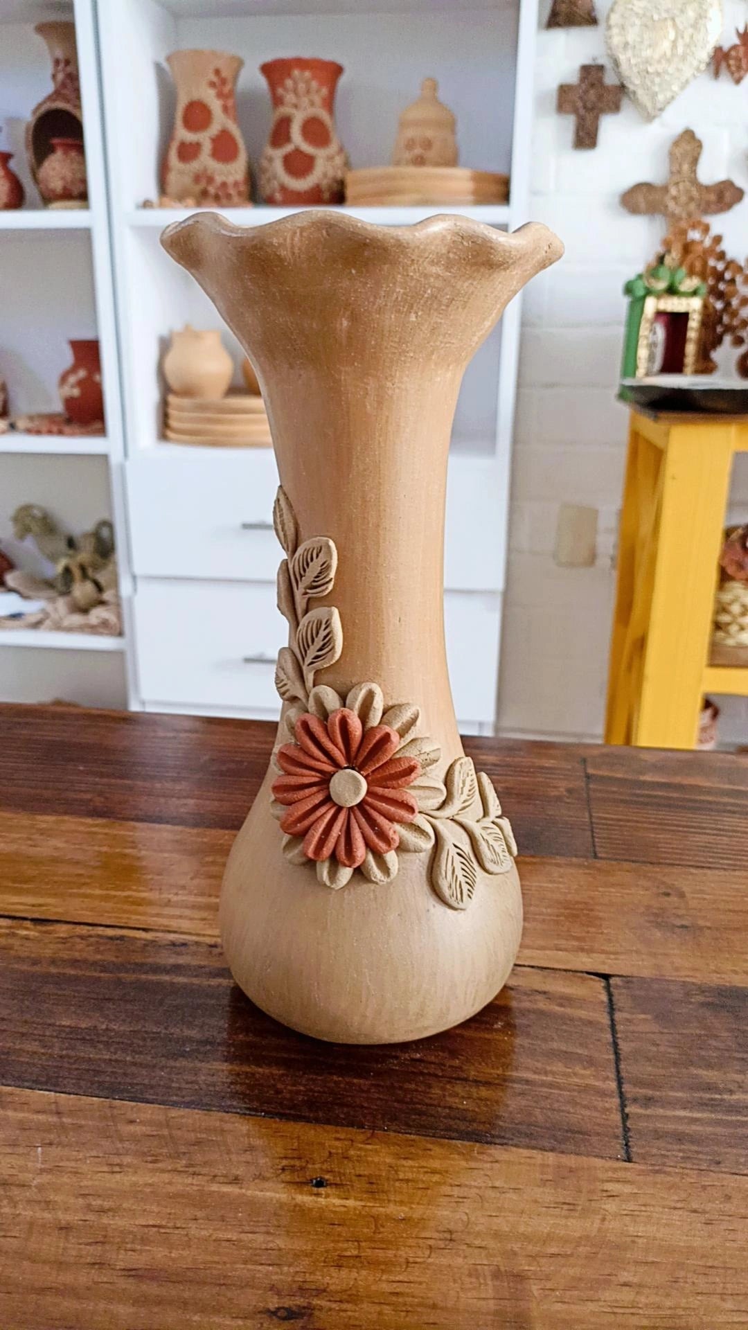 Violetero Atzompa modelo 3