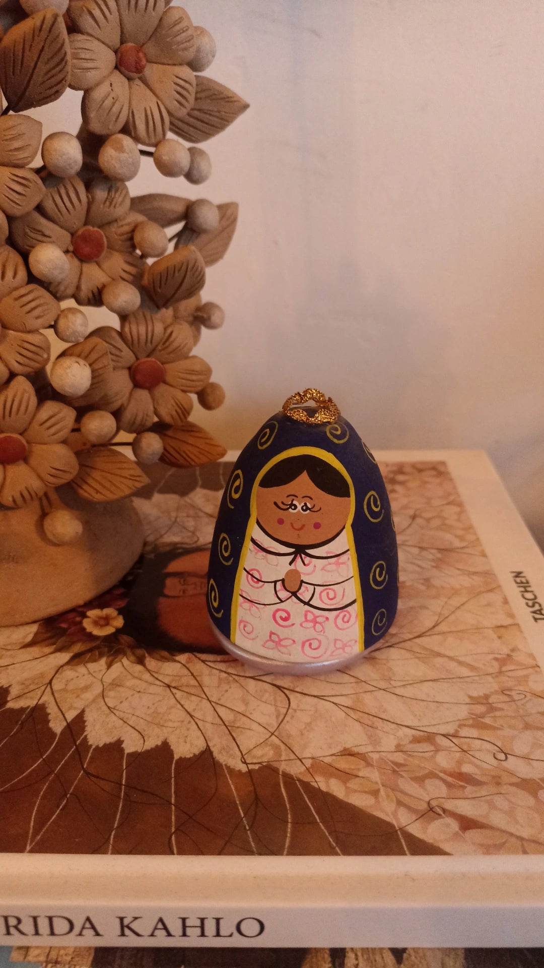 Mini nacimiento de barro navidad modelo 2