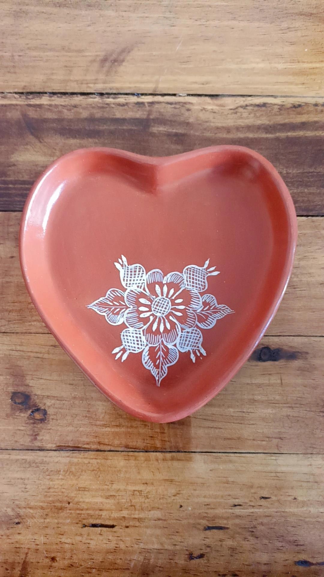 Plato de corazón Patambán