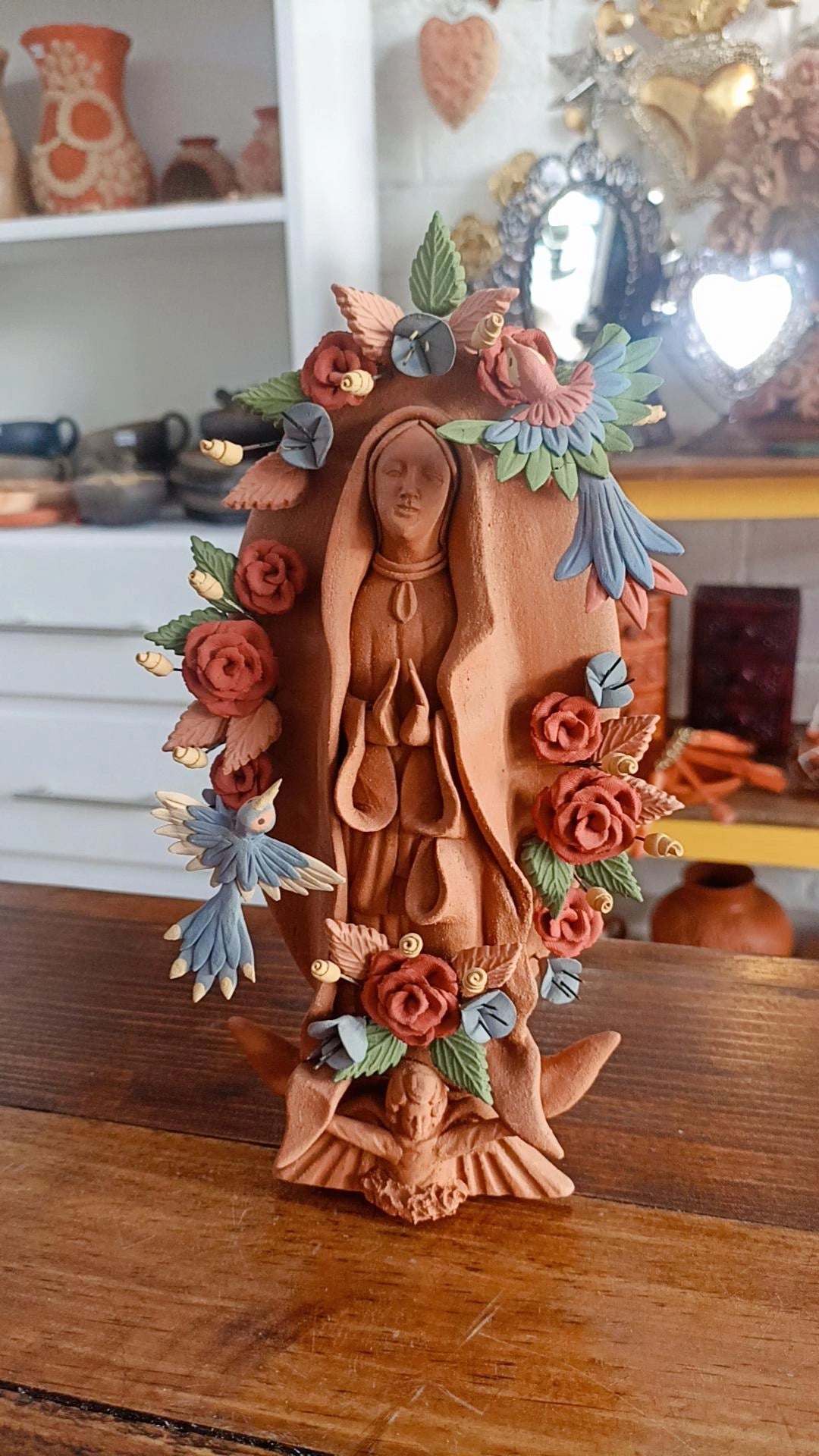 Virgen de Guadalupe colores en descuento