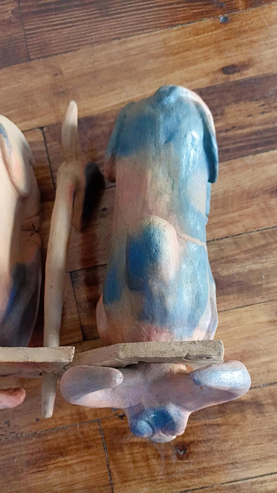 Yunta de toros grande con descuento