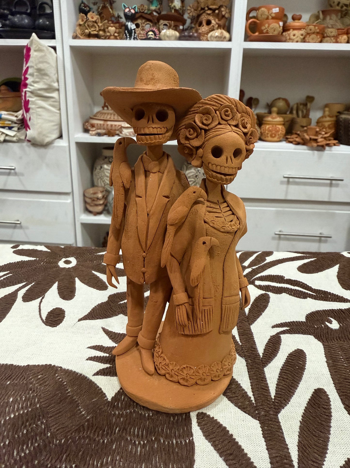 Catrinas Frida y Diego modelo 2 noche de ánimas