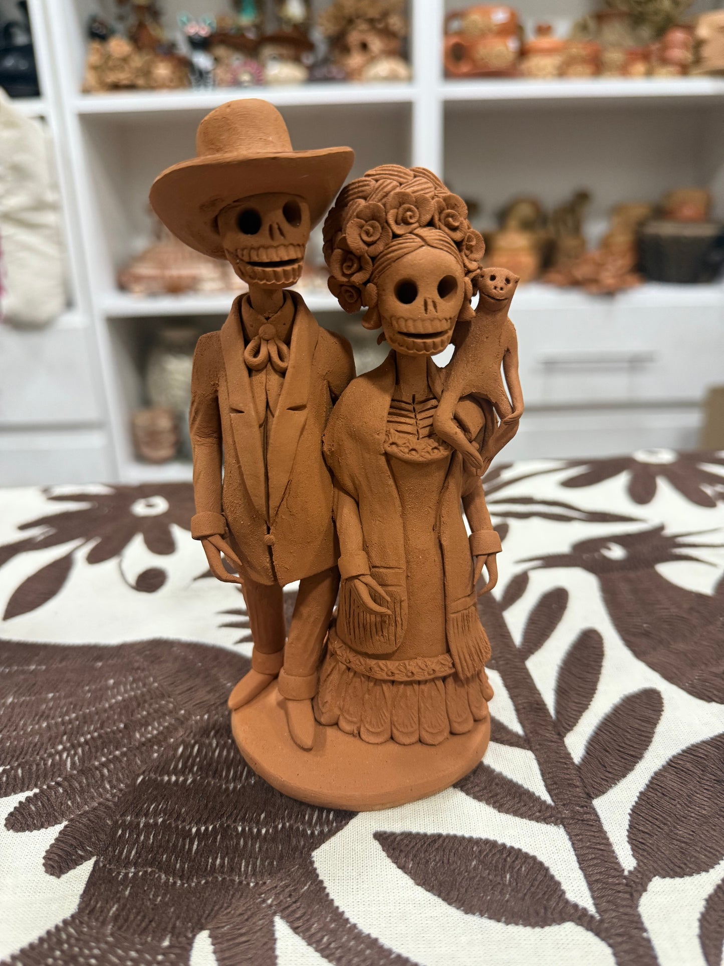 Catrinas Frida y Diego modelo 3 noche de ánimas