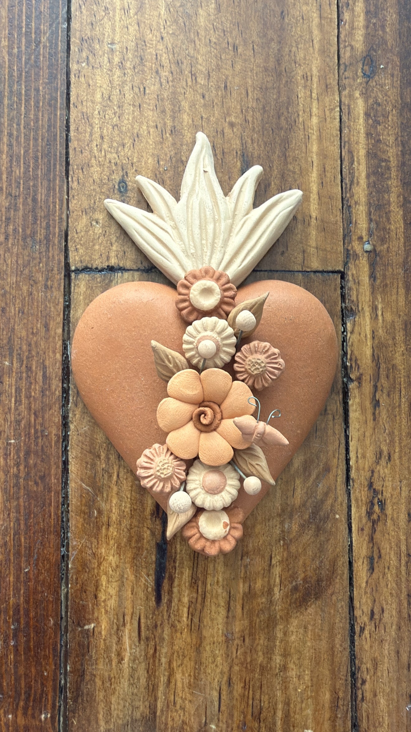 Corazón 16 Cms Metepec modelo 2