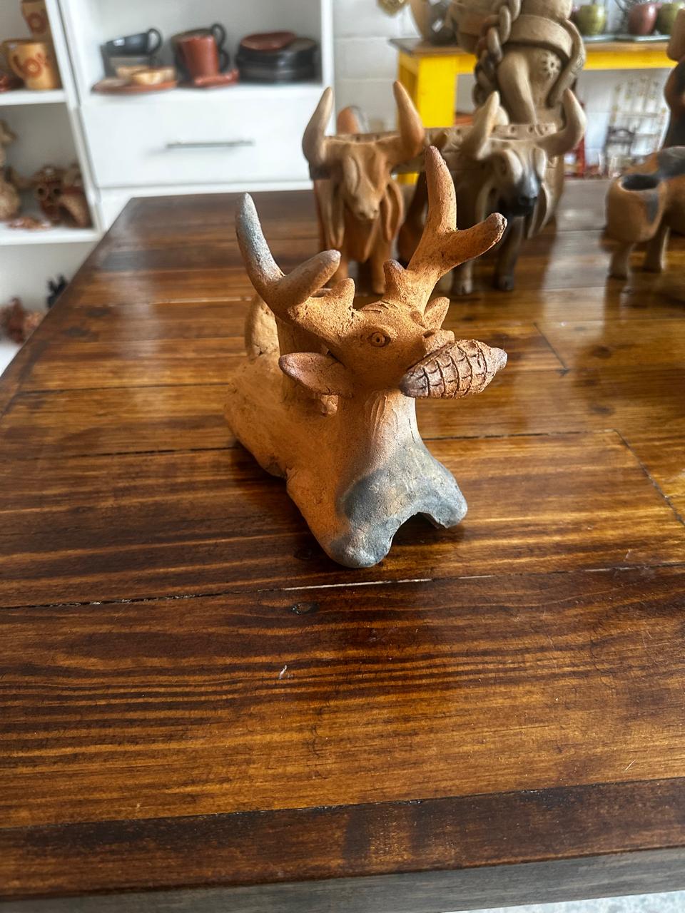 Candelero de venado chico modelo Zipiajo