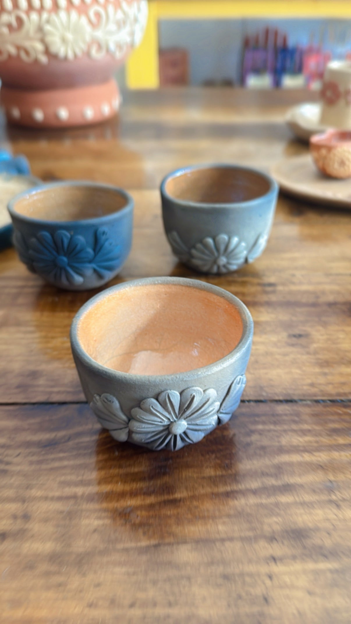 Tequilero individual ahumado Atzompa modelo 1