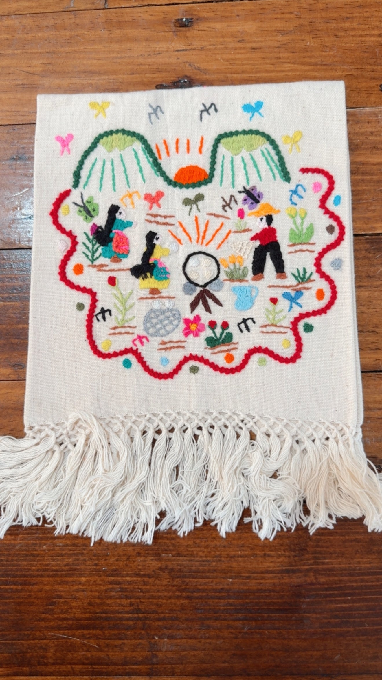 Servilleta hacer tortillas Tzintzuntzan