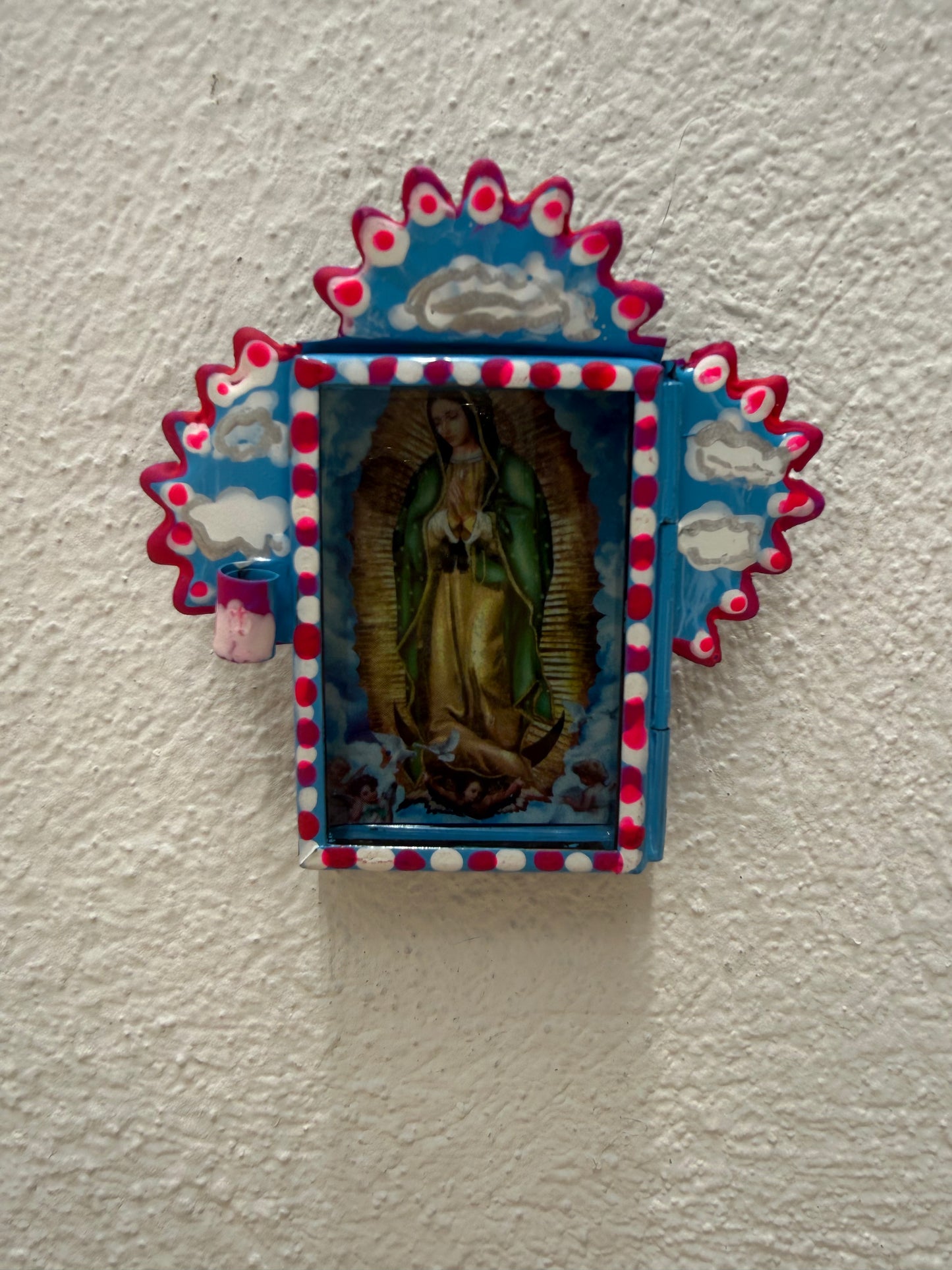Nicho de latón Virgen de Guadalupe modelo 1