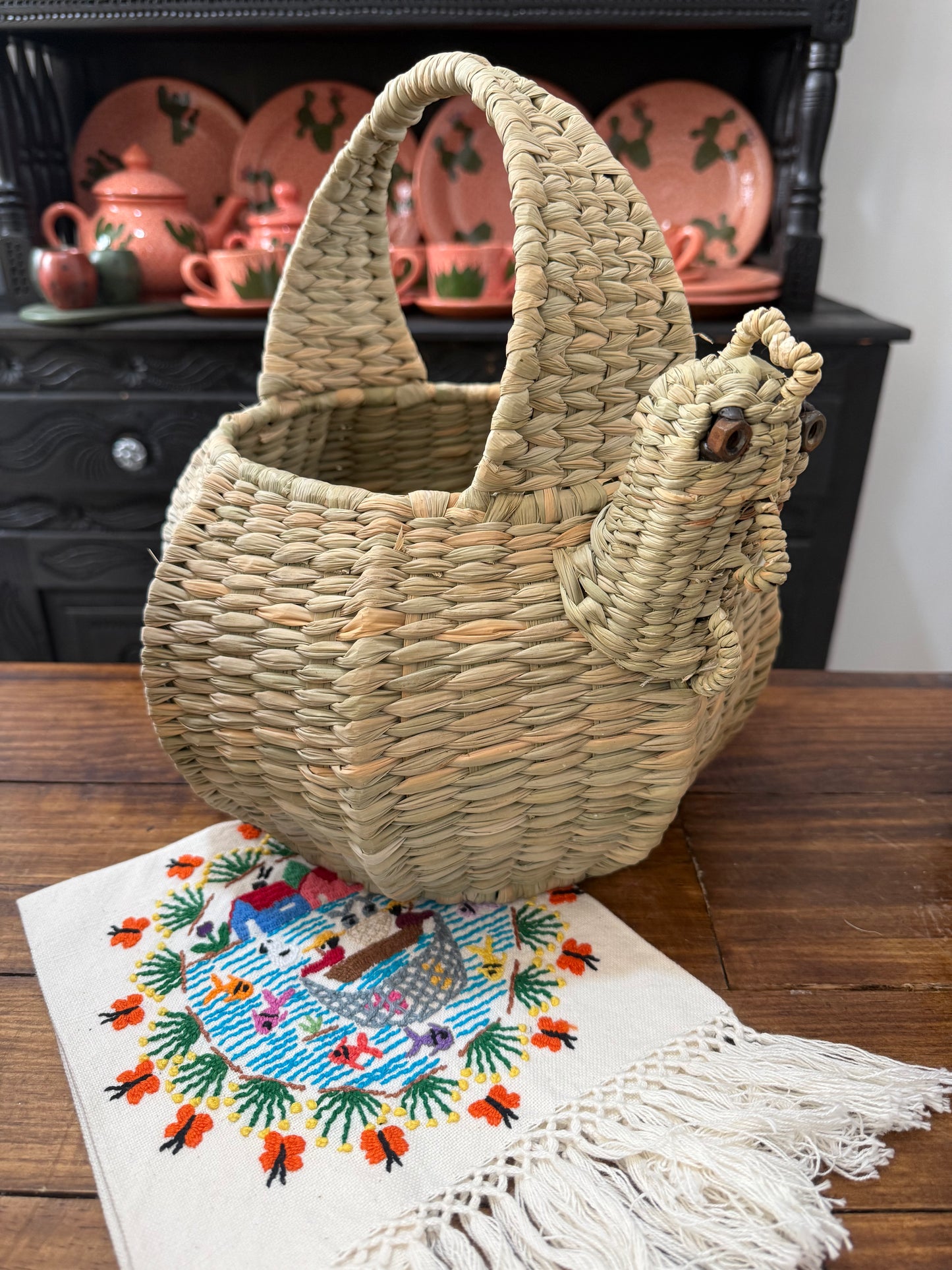 Canasta gallina de chuspata