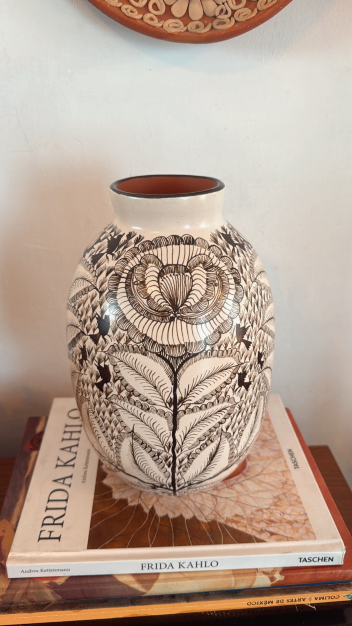 Jarrón Huancito blanco modelo 1