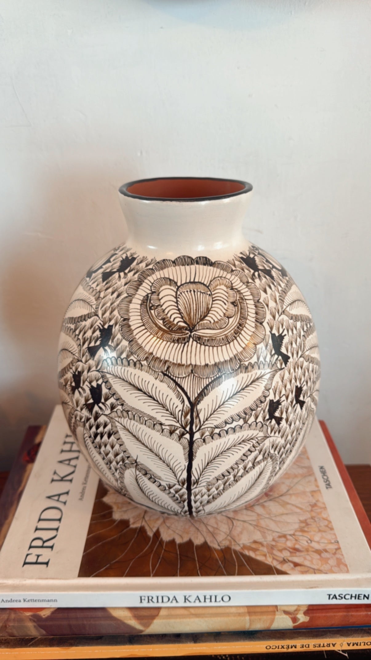 Jarrón Huancito blanco modelo 2