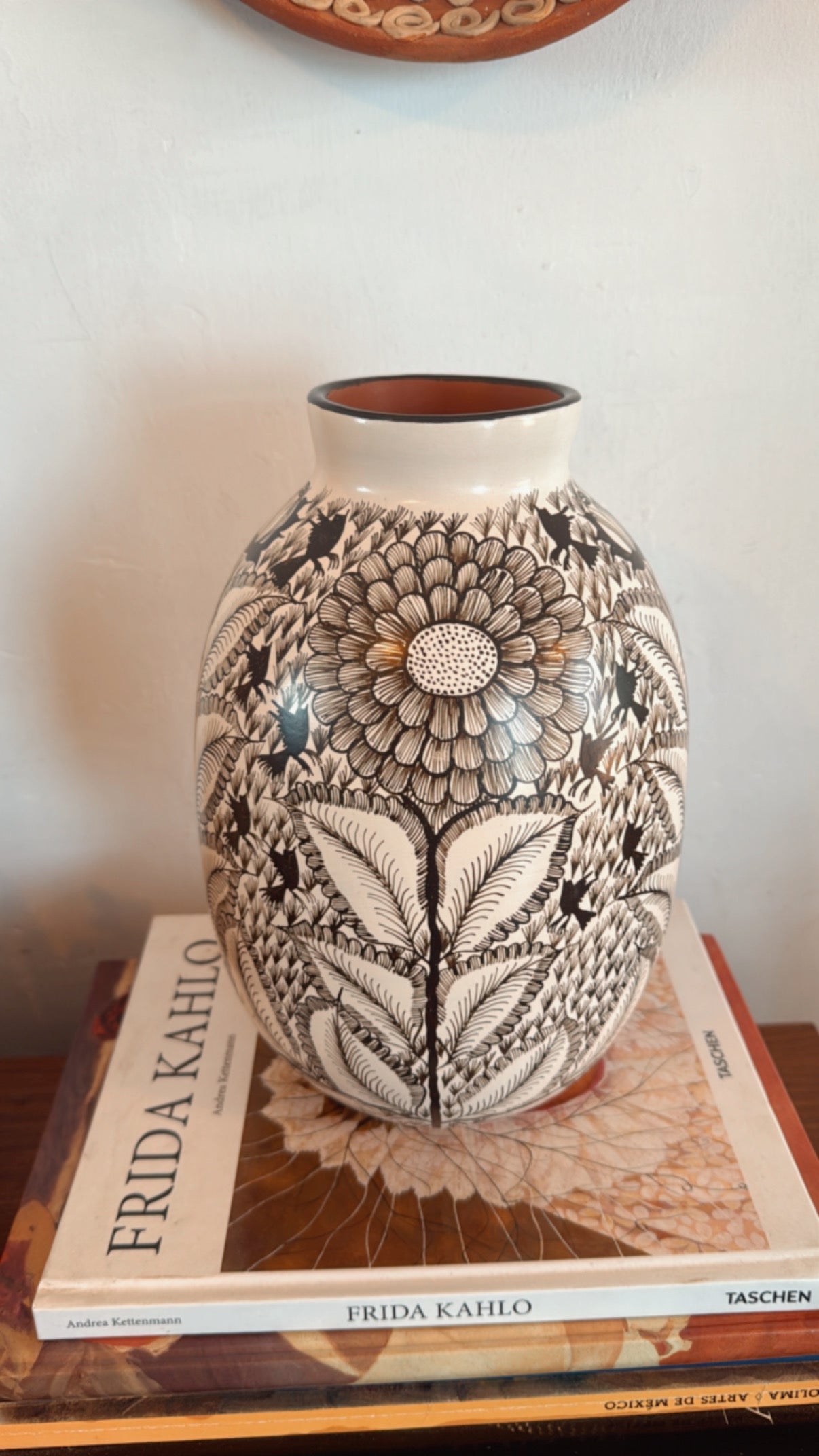 Jarrón Huancito blanco modelo 4