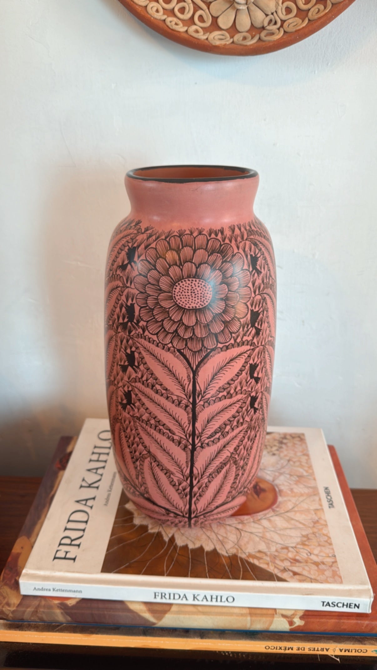 Jarrón Huancito 28 cms Rosa