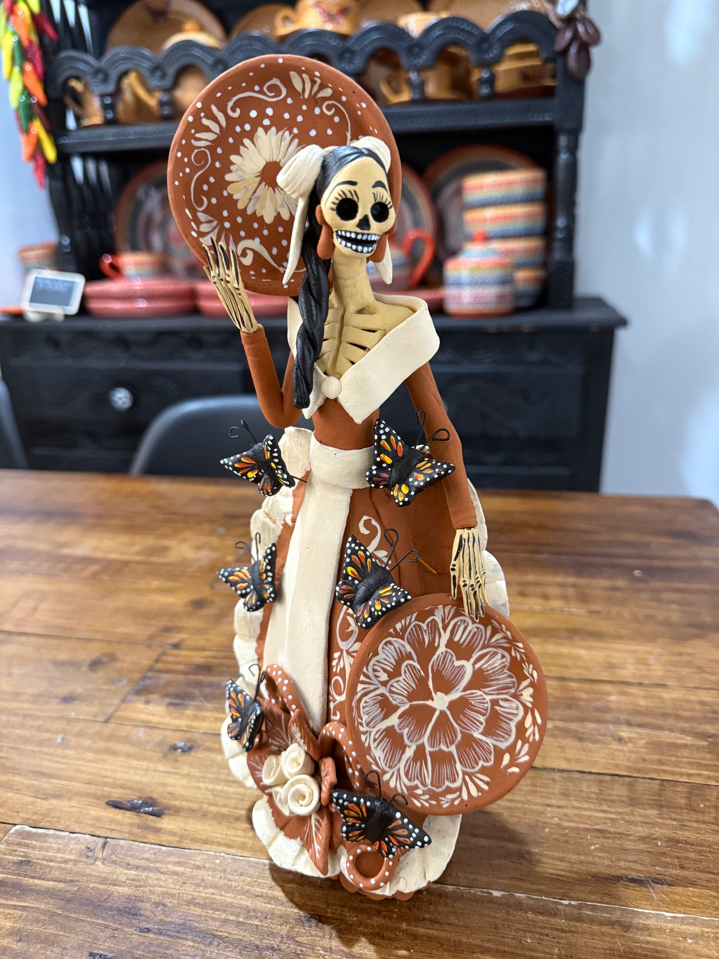 Catrina 2 platones noche de ánimas