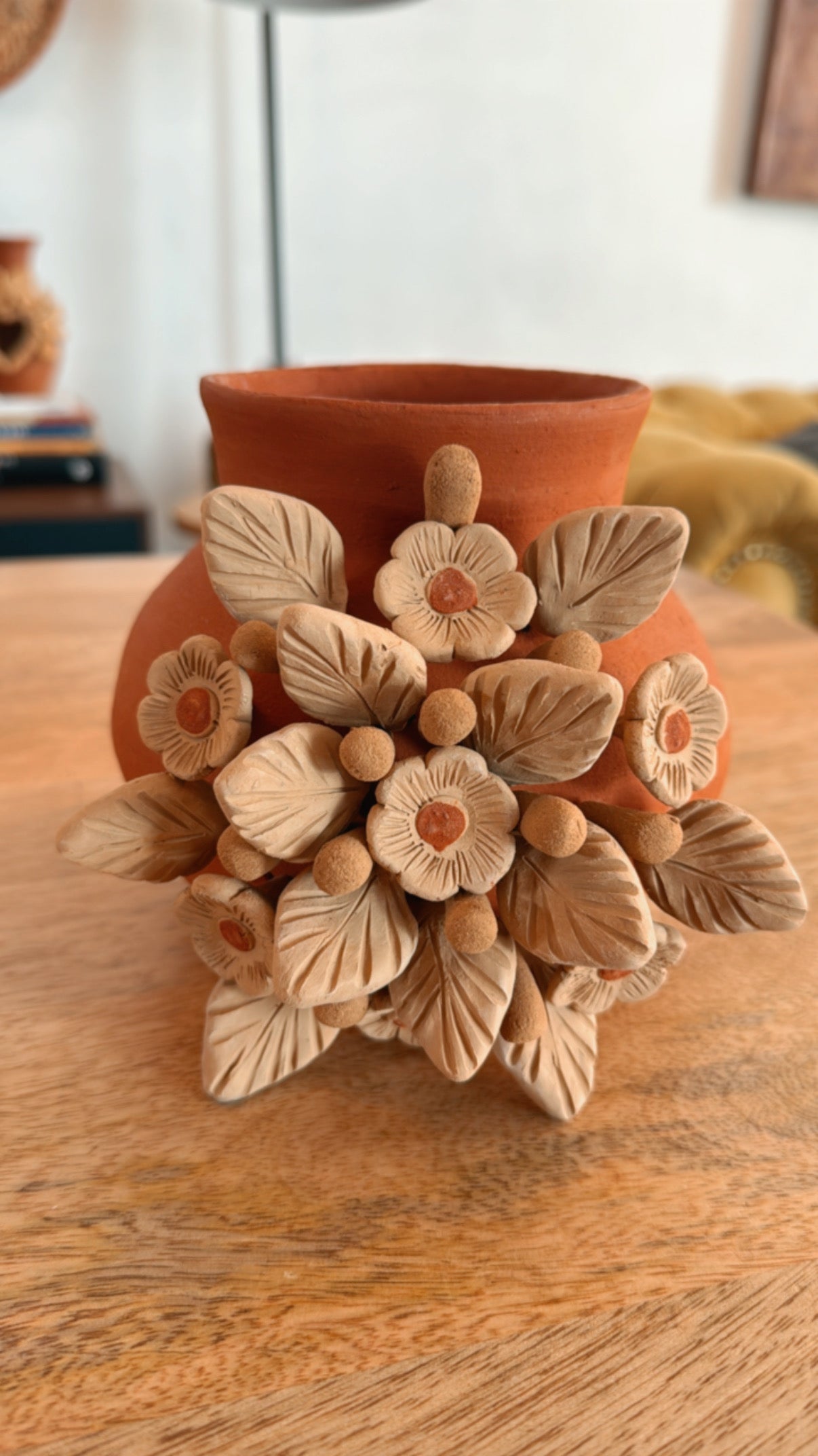 Jarron flores Atzompa