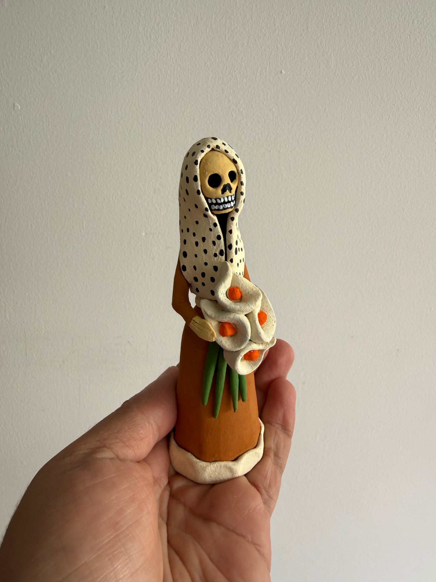 Mini Catrina alcatraces noche