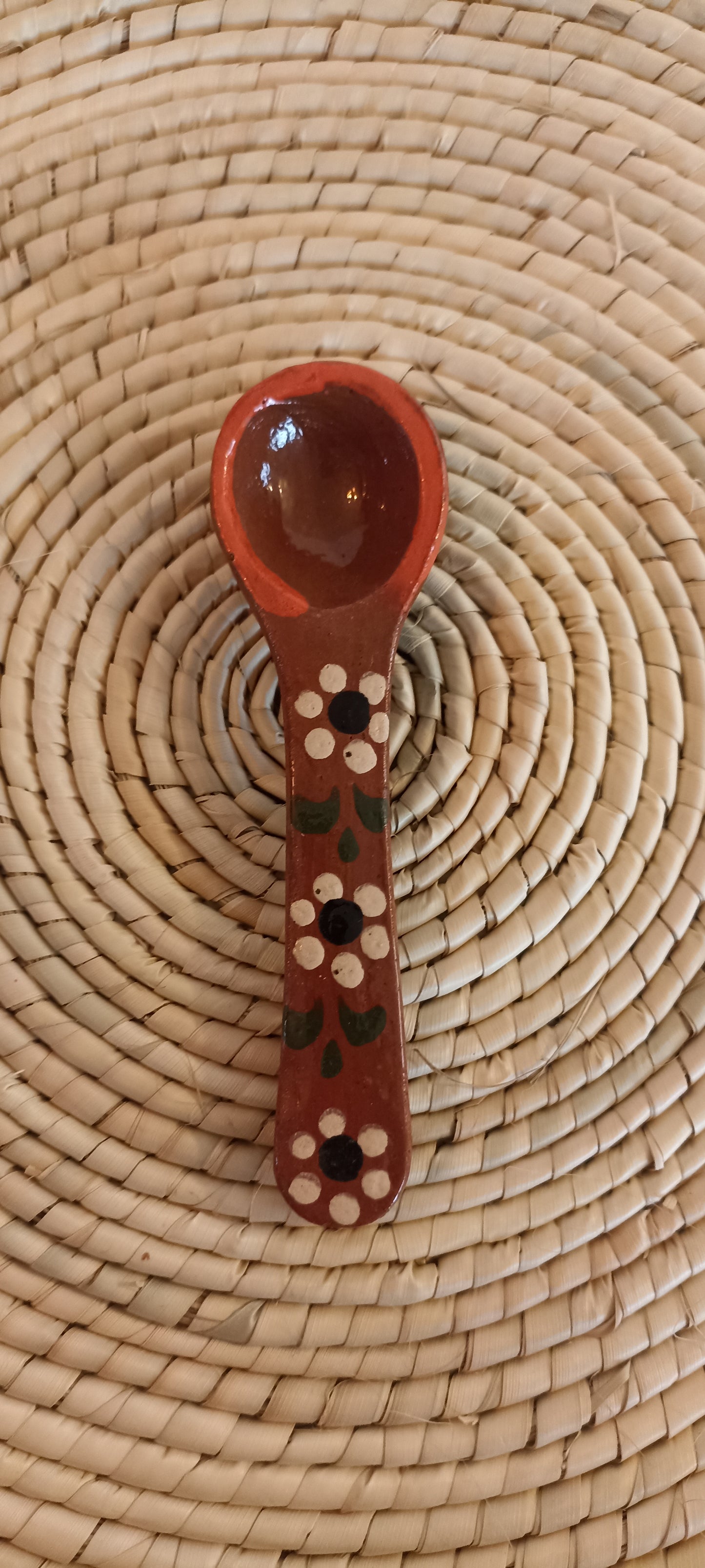 Juego de 2 cucharas de barro de Capula tierra