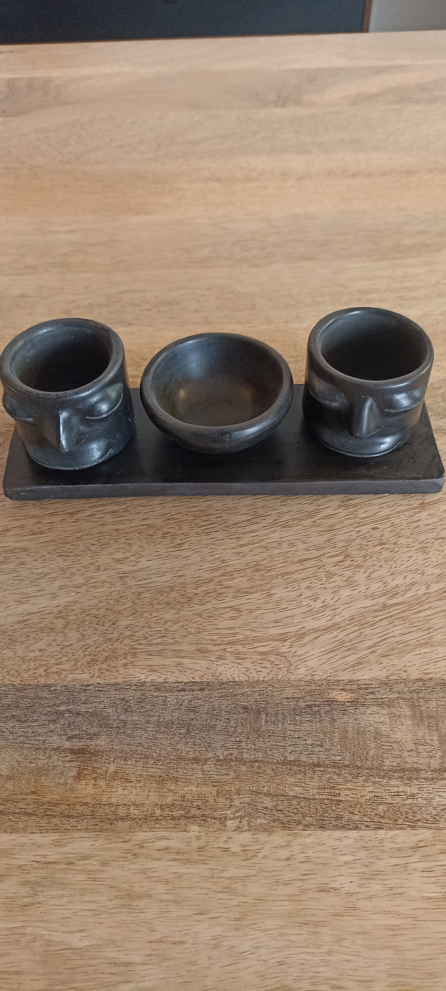 Set de mezcaleros de rostro