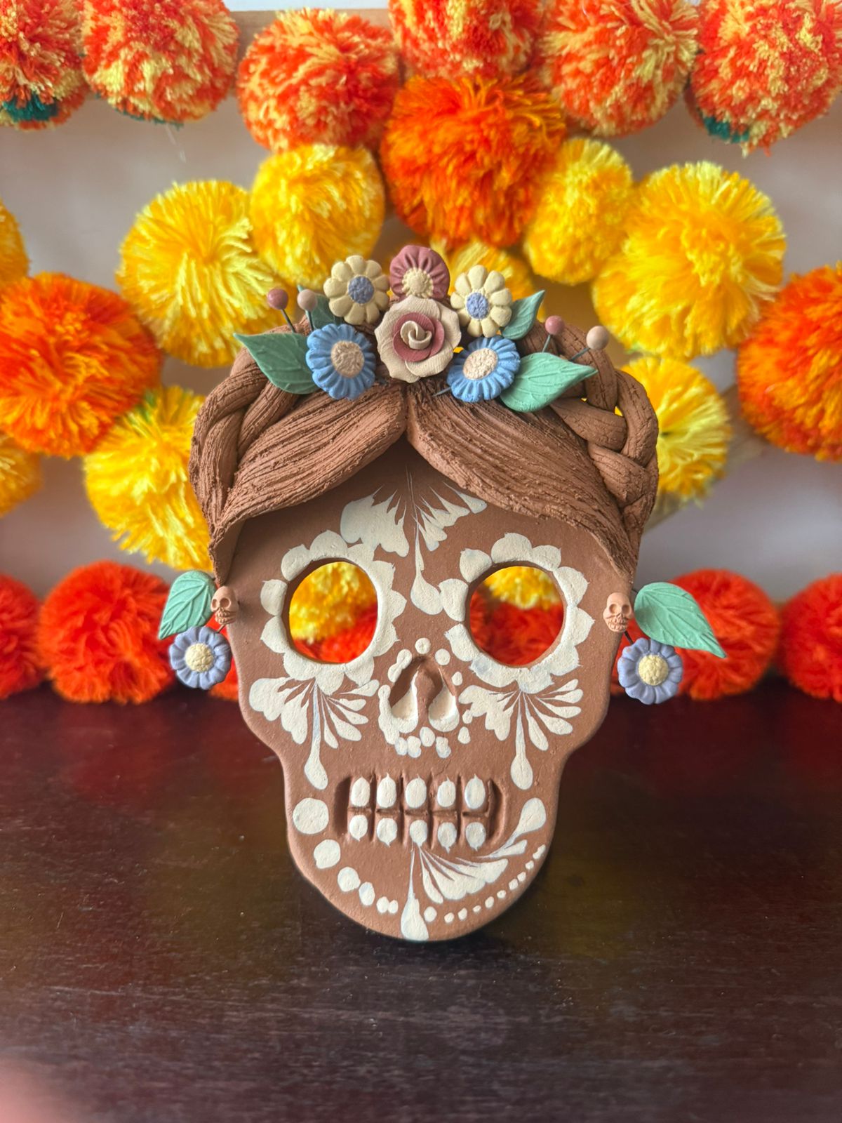 Cabeza Frida noche de ánimas Metepec