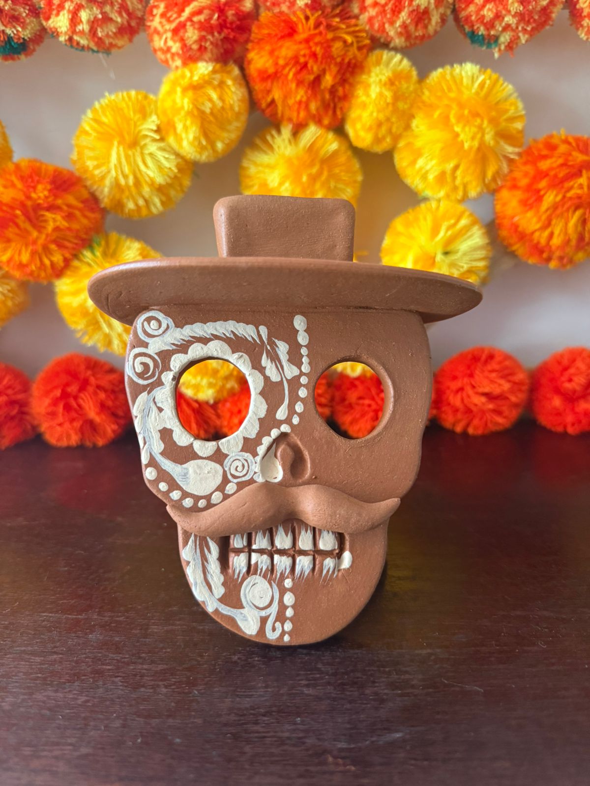 Cabeza bigotón 2 noche de ánimas Metepec