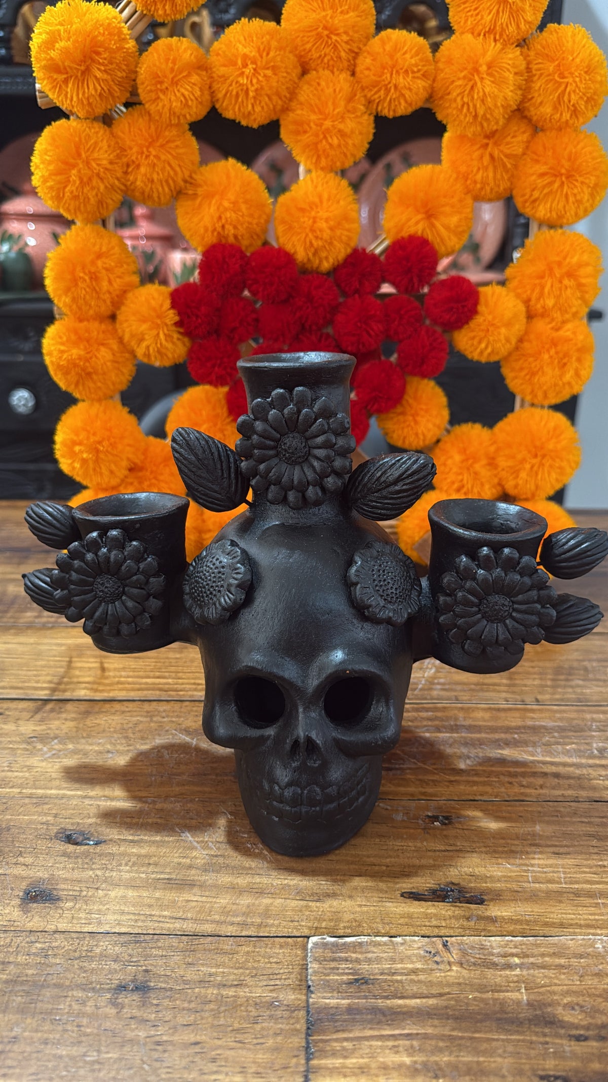 Portavela de 3 velas noche de ánimas