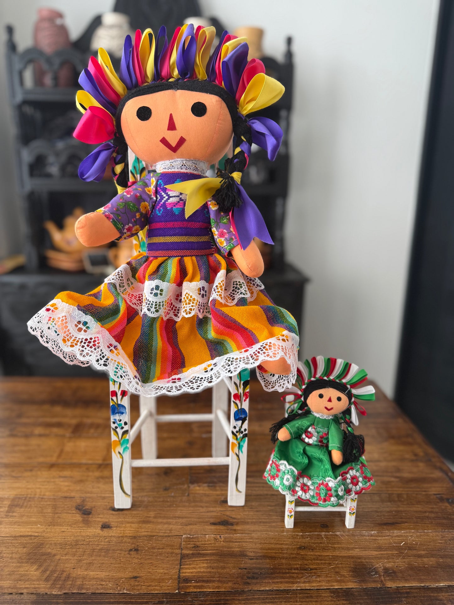 Muñeca Lele jumbo morado
