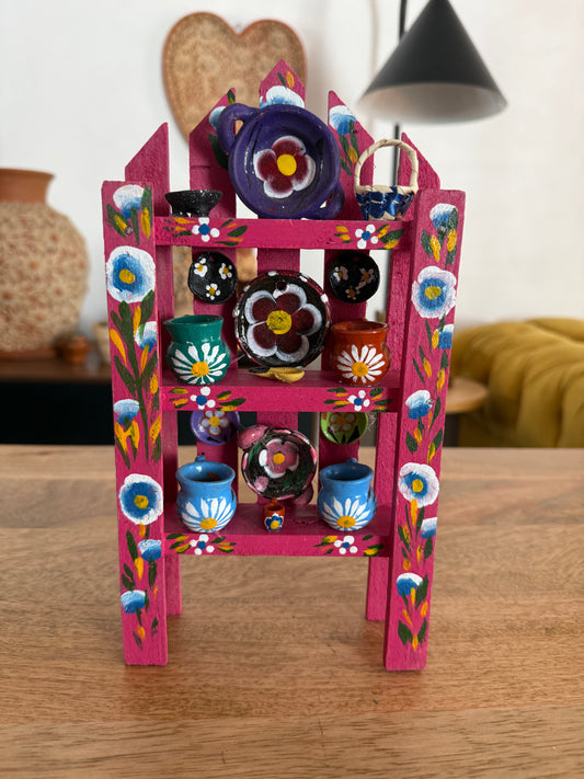 Juego de trasteros de madera