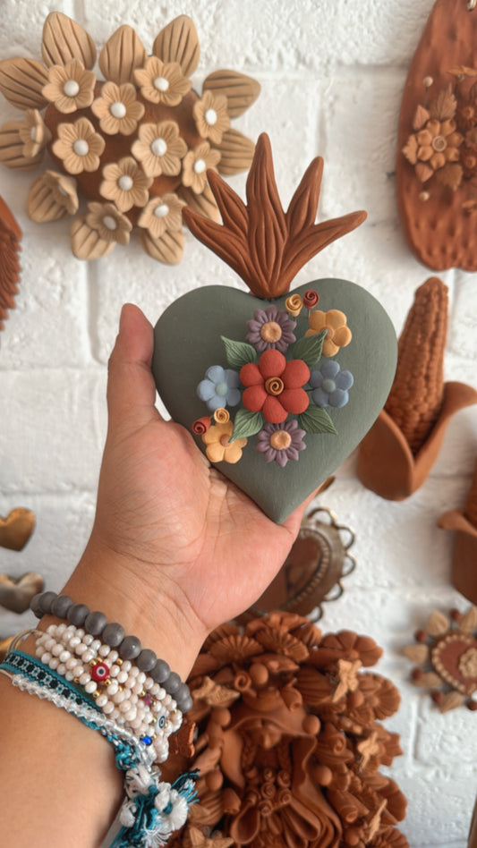 Corazón verde Metepec