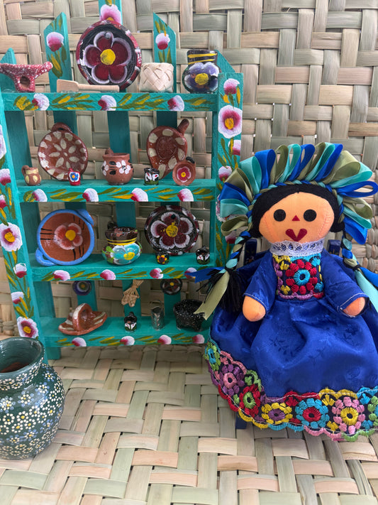 Muñeca Lele azul rey