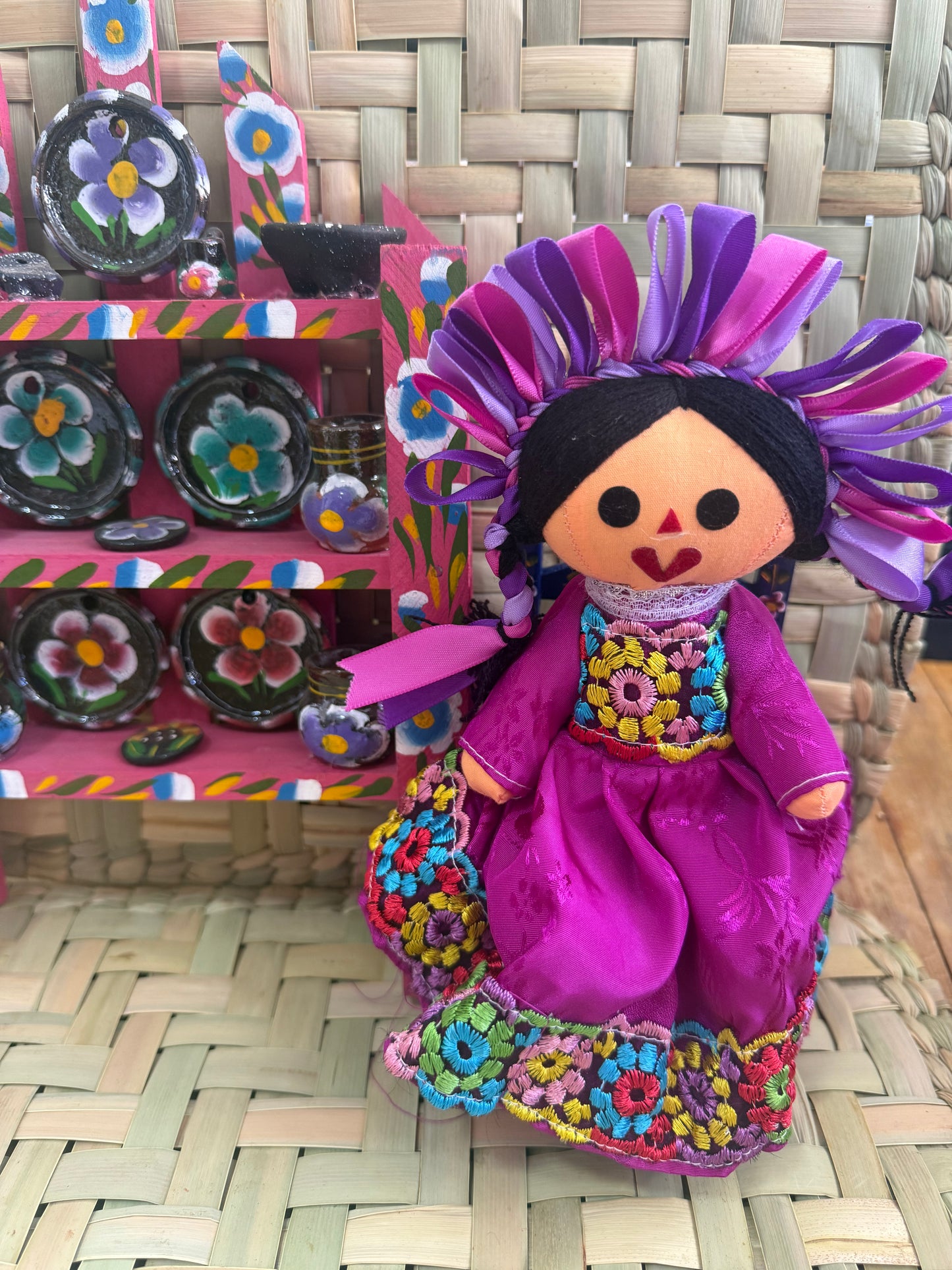 Muñeca Lele rosa
