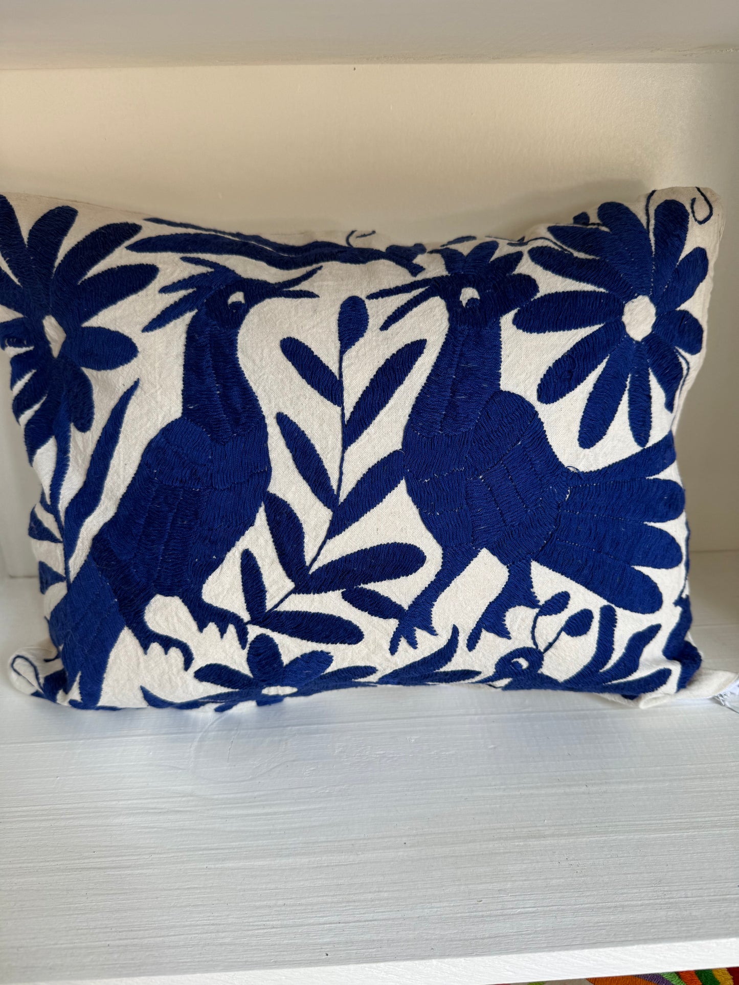 Funda otomí azul modelo 1