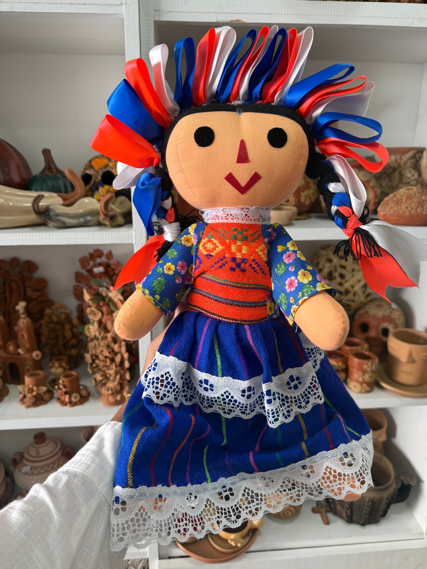 Muñeca Lele jumbo azul