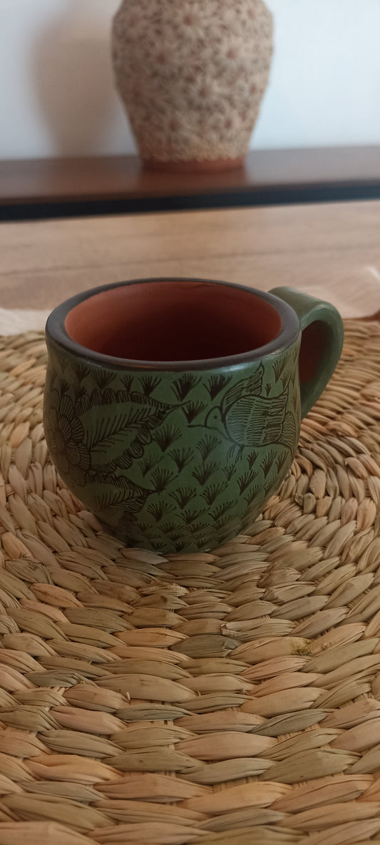 Taza verde Huancito 200 ml