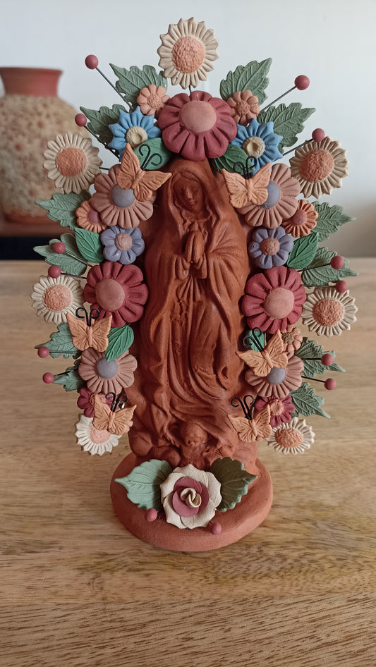 Virgen de Guadalupe de Metepec colores modelo 5