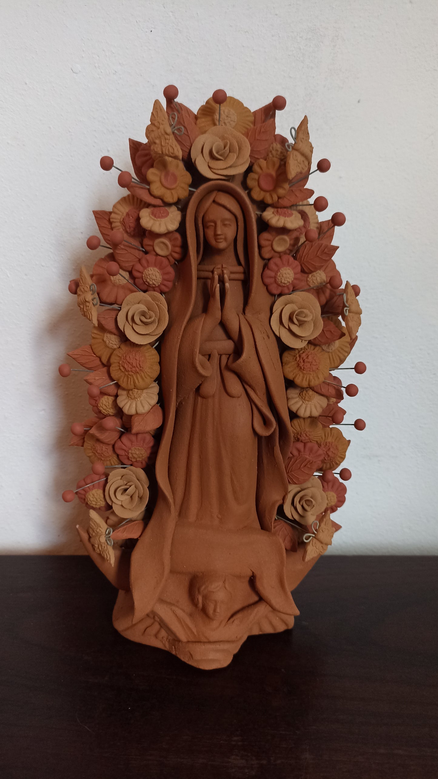 Virgen de Guadalupe de 28 cms