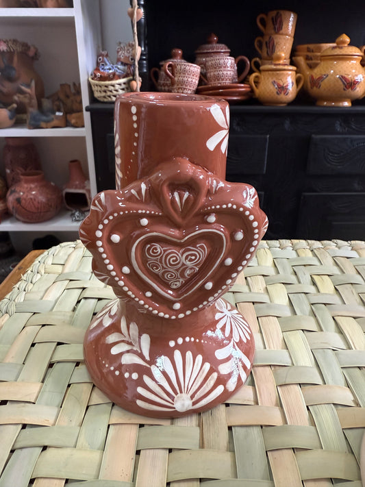 Portavela cafecito Tonalá