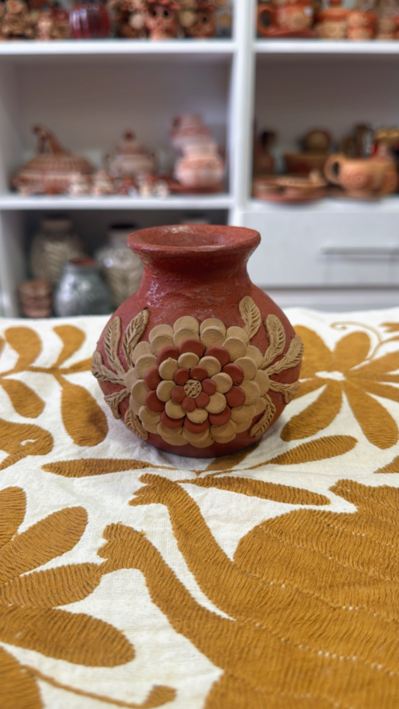 Jarron Atzompa 10 cms modelo 2