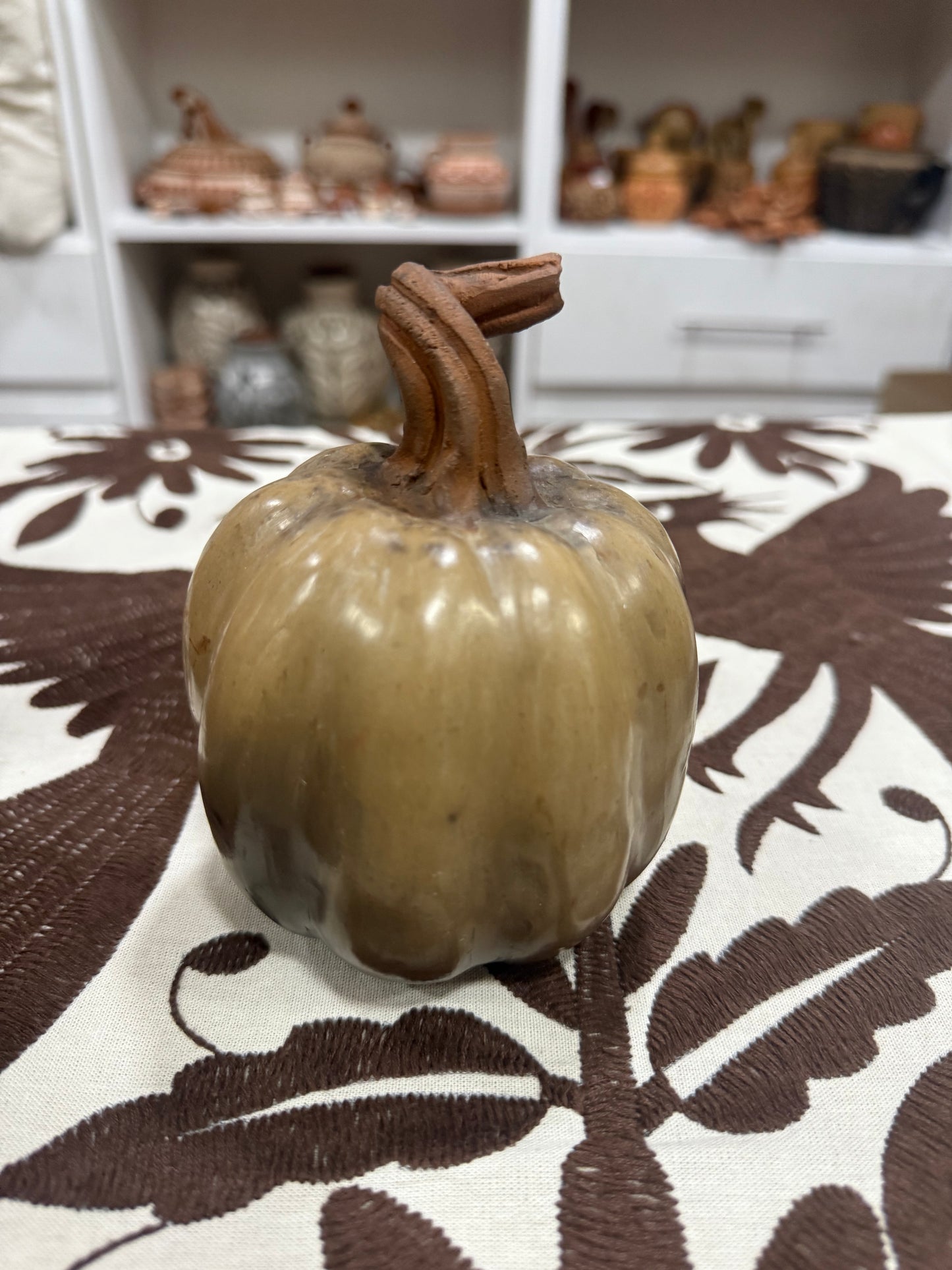 Calabaza beige ahumada Zinapécuaro colección noche de ánimas